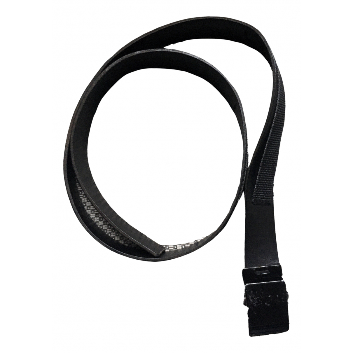 Leather belt Raf Simons Black size L 